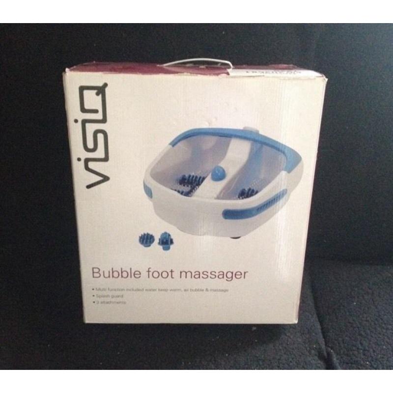 Bubble foot massager