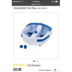 Bubble foot massager