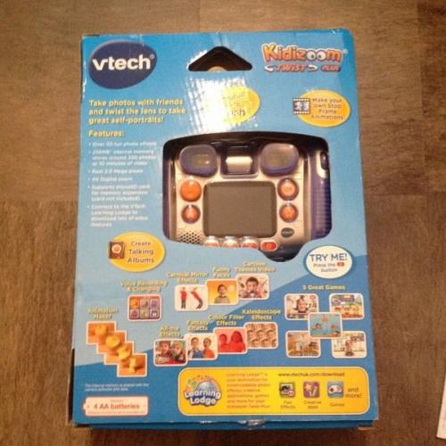 Vtech Kidizoom Twist Plus Camera with Box Excellent Condition