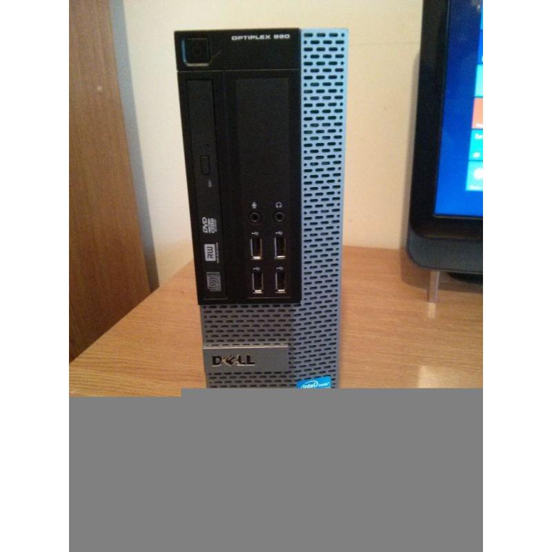 DELL optiplex 990 SFF computer - Core i5 - 3.1GHz- 8 GB RAM - 500GB HD - graphics card