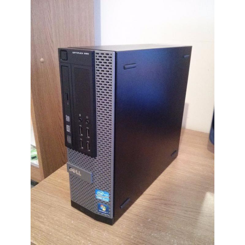 DELL optiplex 990 SFF computer - Core i5 - 3.1GHz- 8 GB RAM - 500GB HD - graphics card