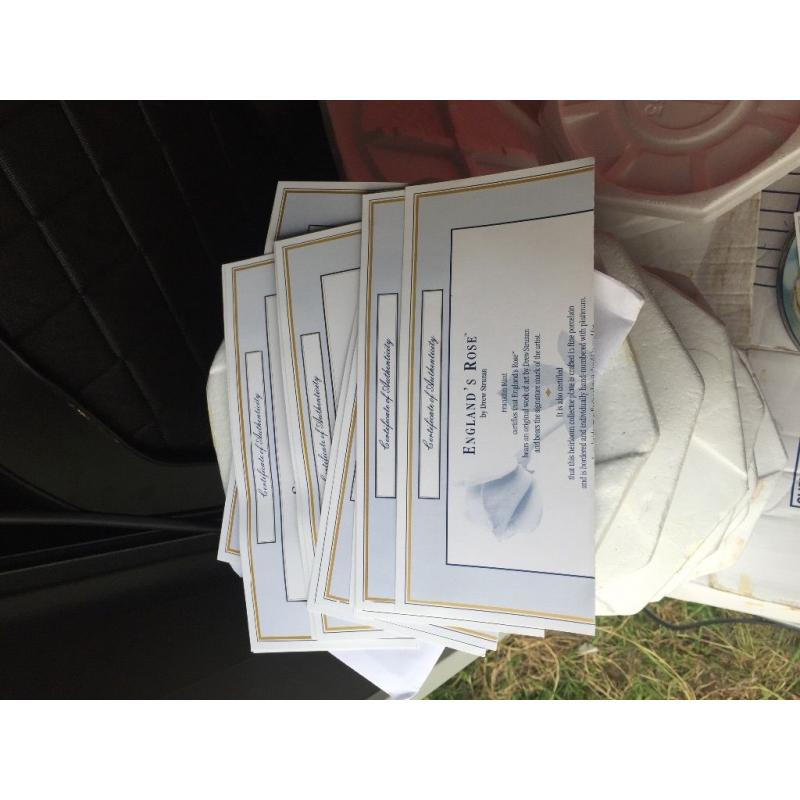 Princess Diana Commemorative Limited Edition Plates