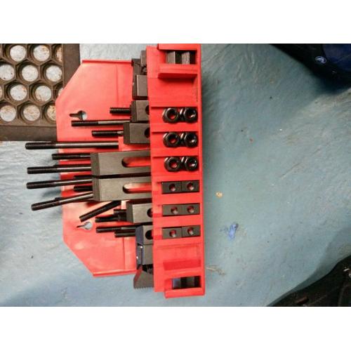 milling and drilling clamp set 42 pieces