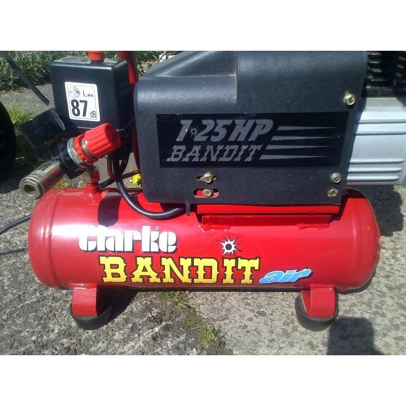 Clarke Bandit portable compressor