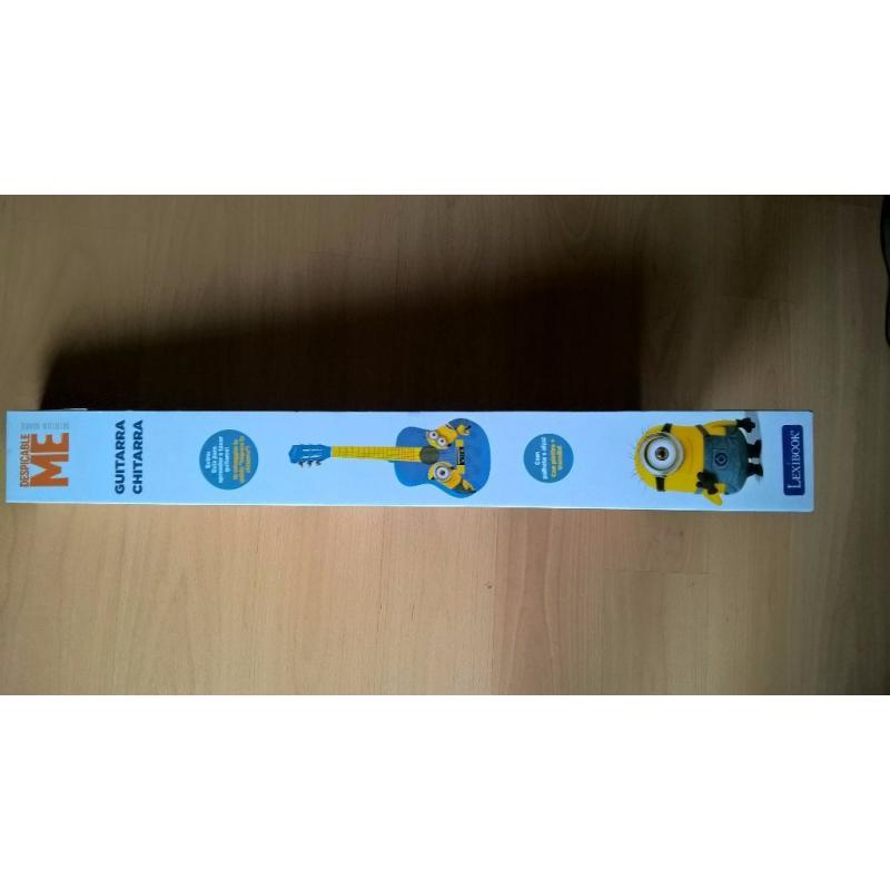 BNIB Lexibook Minions Children's Music Acoustic Guitar With Strap & Guide