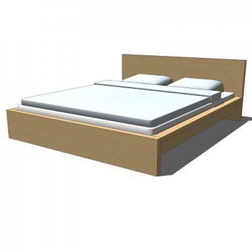 IKEA MALM BED - king size in pine
