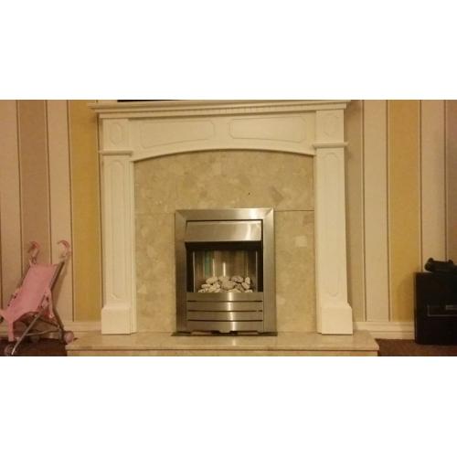 electric fire with surround