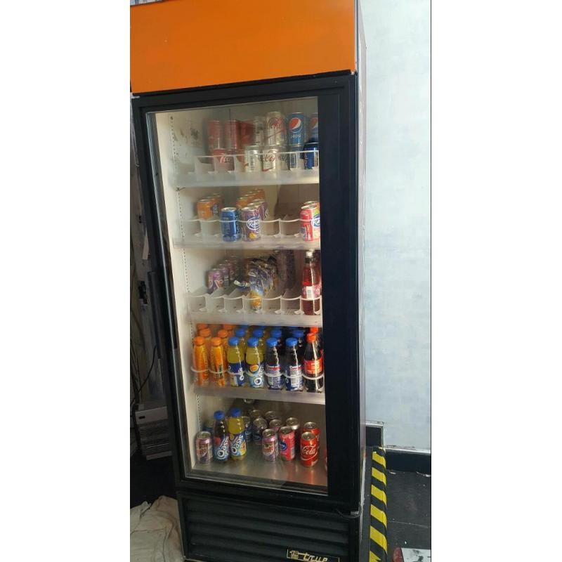 Commercial drinks fridge