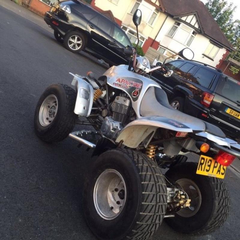 Road legal quad bike