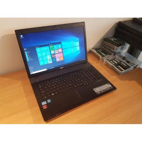 Acer 7750G 17.3 inch Gaming Laptop Intel core i5-2450M 2.50ghz cpu 8gb ddr 3 500gb hard drive