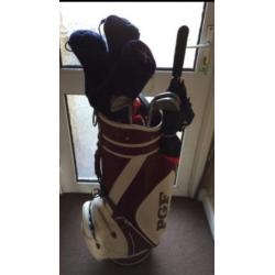 Set of ping golf clubs