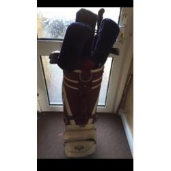 Set of ping golf clubs