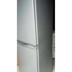 Hotpoint Aquarius Silver upright Fridge freezer VGC