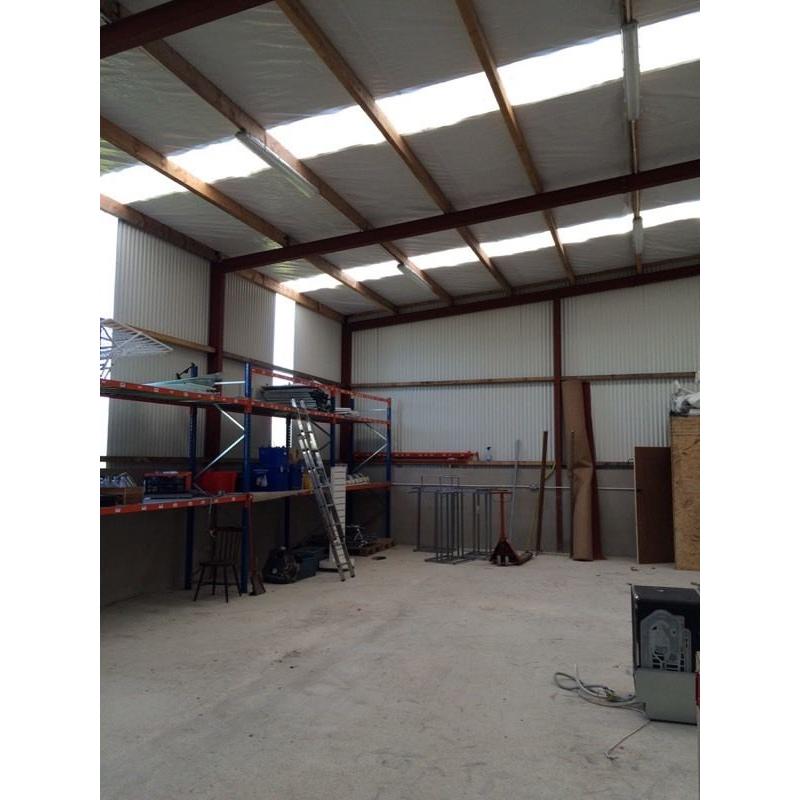 Shed to let