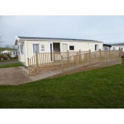 Stunning 2015 Willerby Rio Gold mobility caravan. 6 berth disability access sited in Coldingham