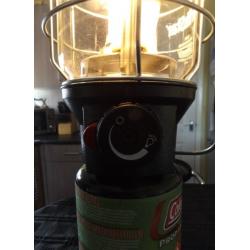 Coleman Northstar Propane Lantern ideal for fishing caravanning camping.