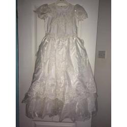 Girls communion dress age 7