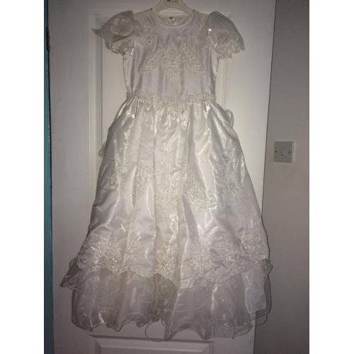 Girls communion dress age 7