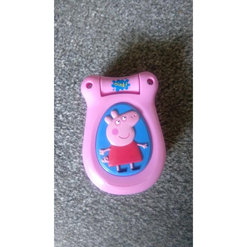 Peppa pig mobile phone