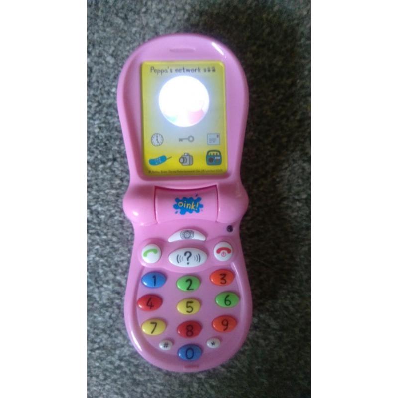 Peppa pig mobile phone