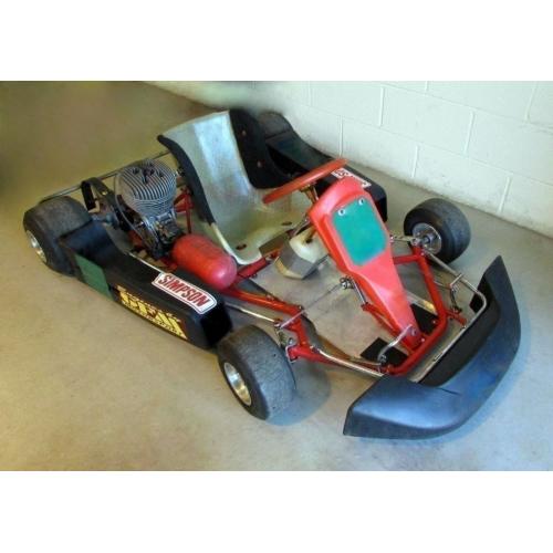 F100 PRE 95 SERIES DAP GREYHOUND GO KART CIK17 STAMPED 1994