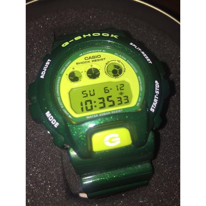 DW6900CC-3 GSHOCK WATCH GREEN CRAZY COLOUR G SHOCK