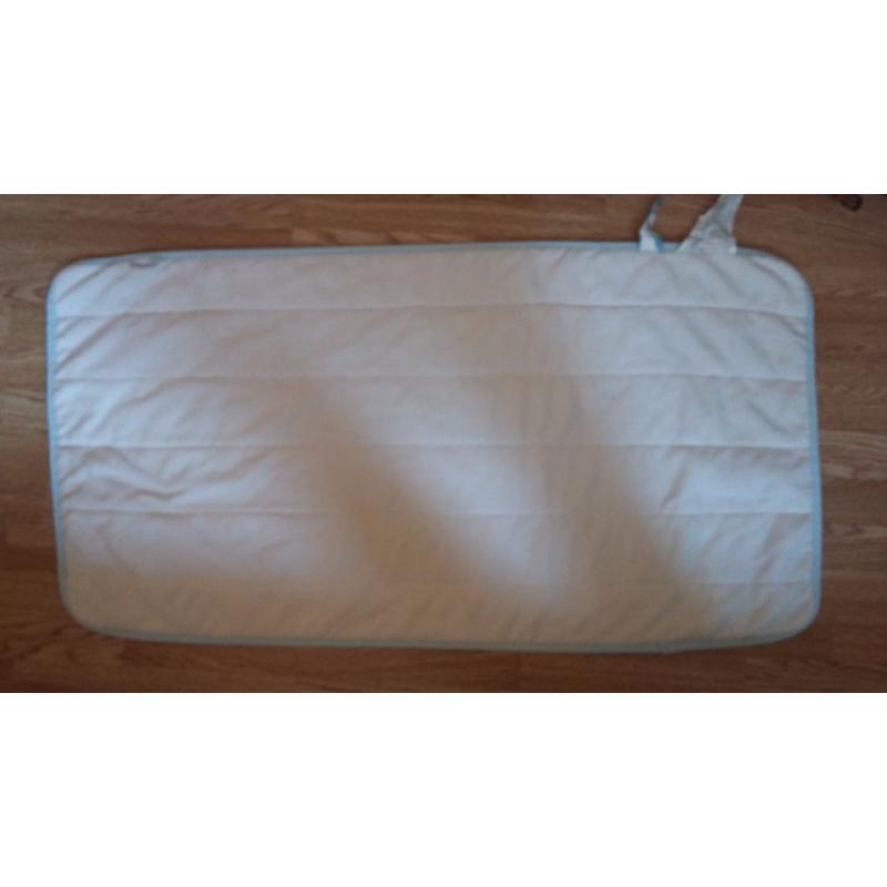 Baby cot mattress protector