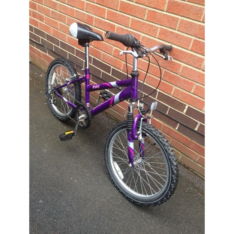 Girls mountain bike - Apollo - Front suspension