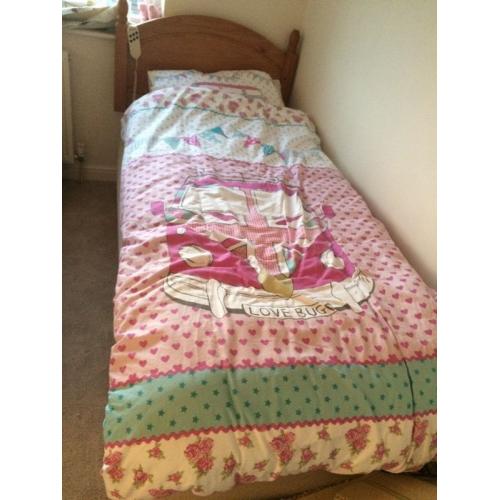 Single electric bed