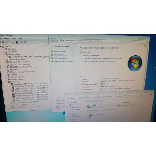 Gaming HP Desktop PC Pavilion Core i7 920 Quad 8 GB Ram ,750GB HDD