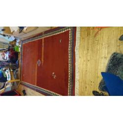 Rug for sale, large handmade indian wool rug