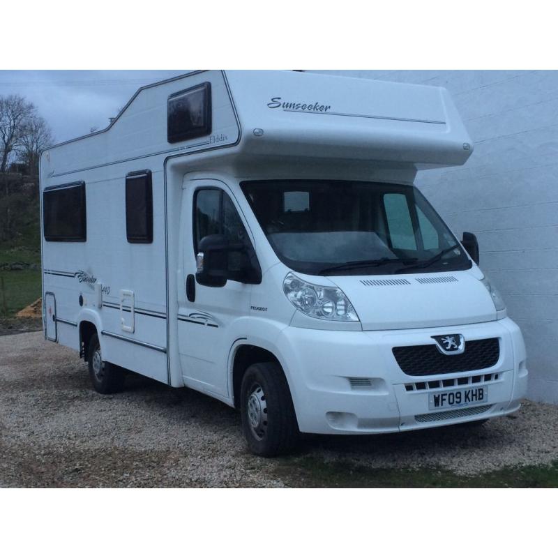 2009 Eldiss 140 Sunseeker Motorhome. Mileage 17,000. Immaculate condition