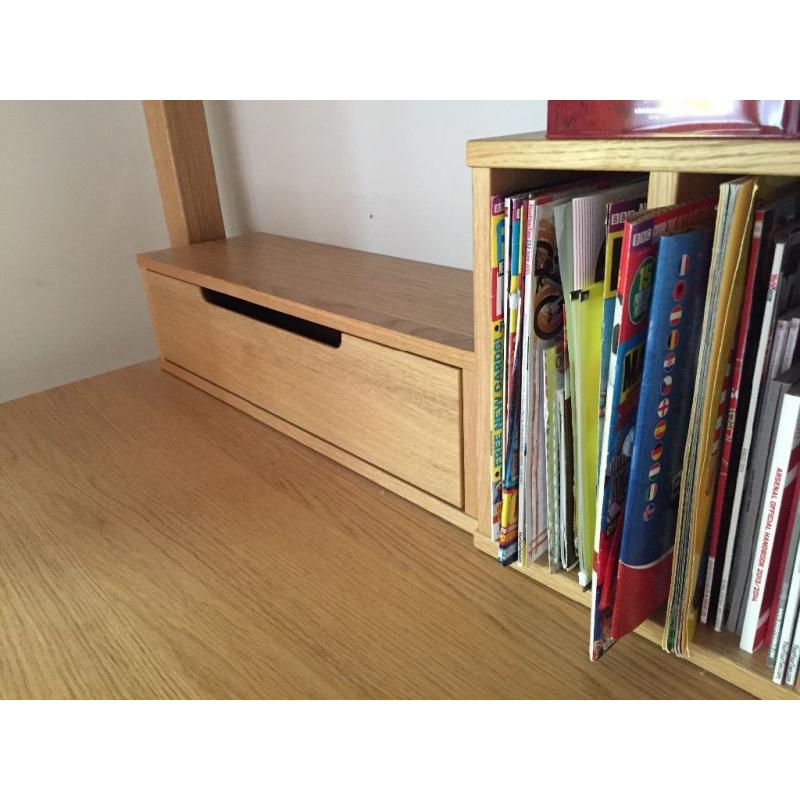 High Quality Oak 'Aspace' High Sleeper inc Captain's Chair Immaculate Condition