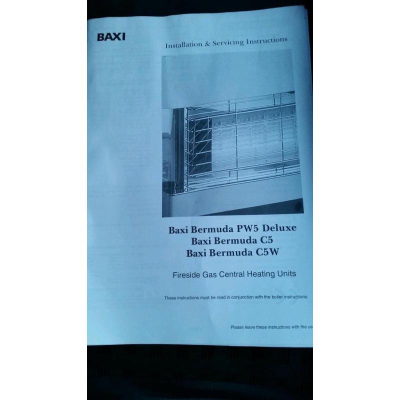 Baxi bermuda C5 complete fire