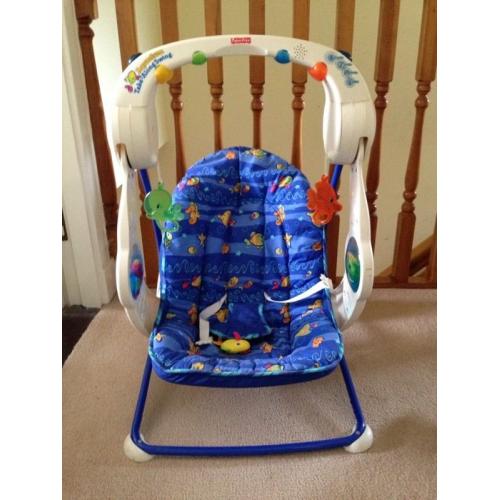 Fisher price aquarium swing