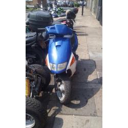 70cc Reg 50cc Aprilia Sr50 swaps for a 125cc