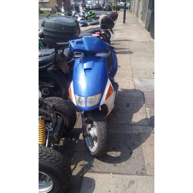 70cc Reg 50cc Aprilia Sr50 swaps for a 125cc