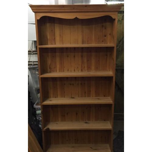Wooden bookcase