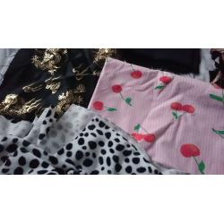 Bag of different fabric