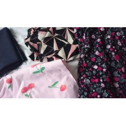 Bag of different fabric