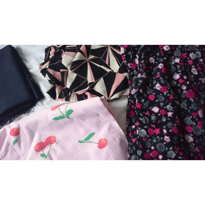 Bag of different fabric
