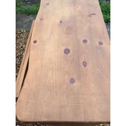 Solid chunky pine chest of drawers. Dovetail joints. Tongue and groove