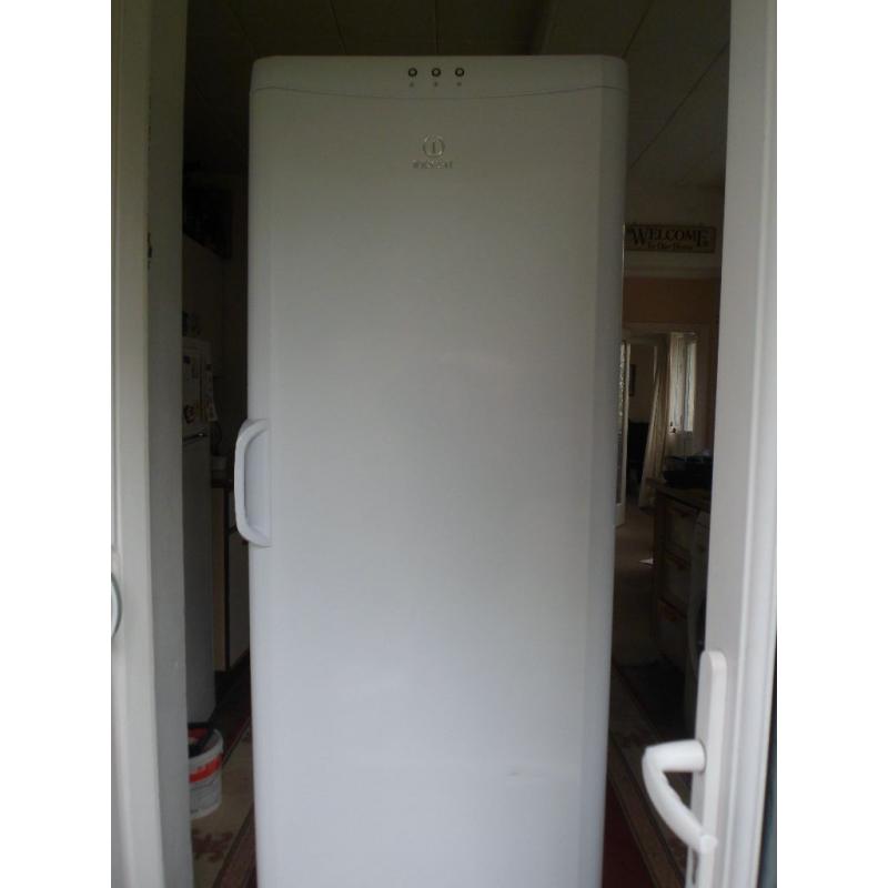 Indesit upright freezer