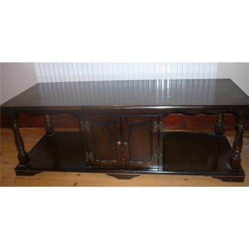 Oak coffee table needs TLC