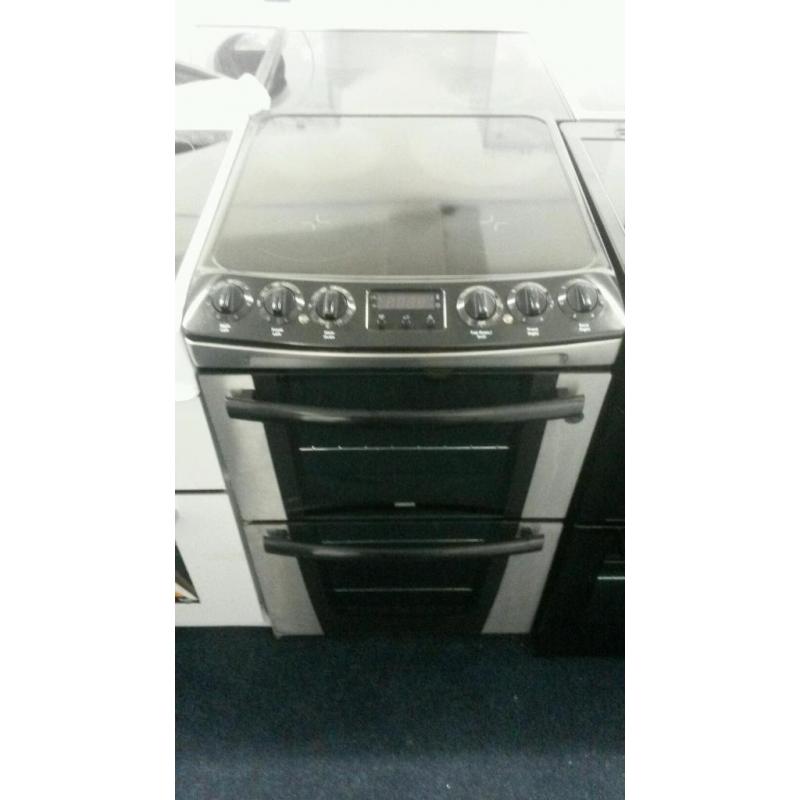 Zanussi 55cm electric cooker, 12 Month warranty, fast delivery