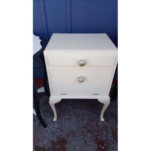 Antique Cabinet With Queen Anne Legs