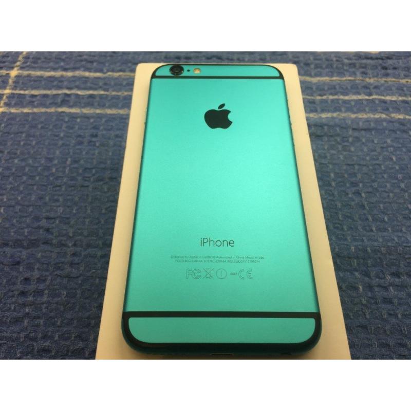 IPhone 6, 16 Gb on O2 mobile network, in immaculate condition. Blue