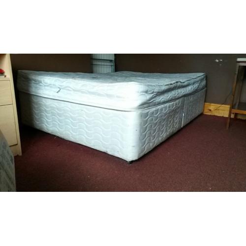 Used double bed with mattress. Bargain!