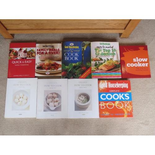 Large Collection of Cooking Books - Delia , Hairy Bikers, Gary Rhodes and more