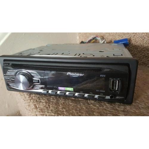 Pioneer car cd player USB aux